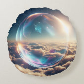 Celestial Bubble in the Sky ラウンドクッション (正面)