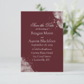 Celestial Burgundy Starlight Save the Date セーブザデート (スタンド正面)