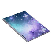 Celestial Butterfly Spiral Notebook ノートブック (右側)