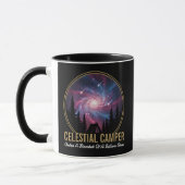 Celestial Camper Galaxy Night Scene マグカップ (左)