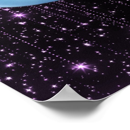 Celestial Capricorn – Astrology Art ポスター (角)