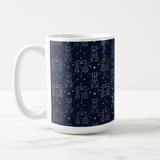 Celestial Cat Constellation Coffee Mug コーヒーマグカップ