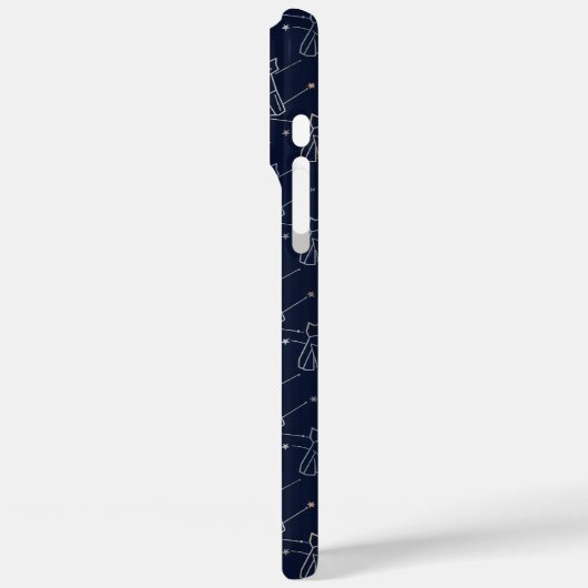 Celestial Cat Constellation iPhone Case Case-Mate iPhoneケース (裏面 / 左)