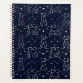 Celestial Cat Constellation Weekly Planner プランナー手帳 (正面)