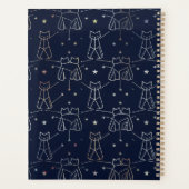 Celestial Cat Constellation Weekly Planner プランナー手帳 (裏面)