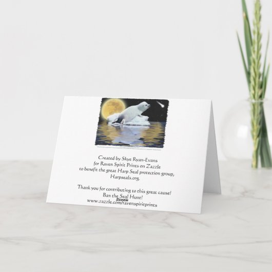 CELESTIAL CHILD HARP SEAL Card シーズンカード (裏面)