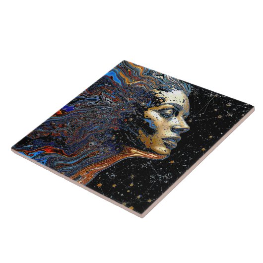 "Celestial Cognition" – A Surreal Portrait タイル (側面)