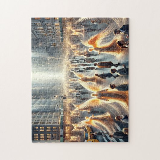 Celestial Commuters Angels Among Us ジグソーパズル (縦)