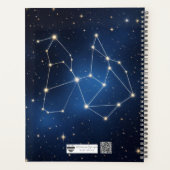 Celestial Constellation Map | Silver Foil Star Cha プランナー手帳 (裏面)