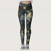 Celestial Constellation Star Pattern (1) レギンス (正面)