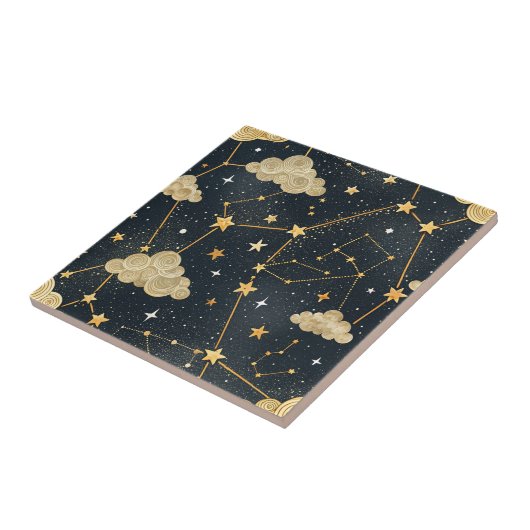 Celestial Constellation Star Pattern (2) タイル (側面)