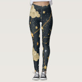 Celestial Constellation Star Pattern (2) レギンス (正面)