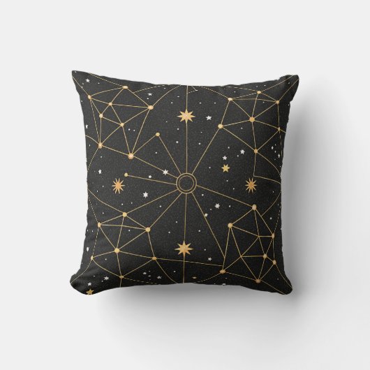 Celestial Constellation Star Pattern (3) クッション (正面)