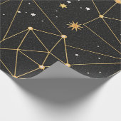 Celestial Constellation Star Pattern (3) ラッピングペーパー (角)