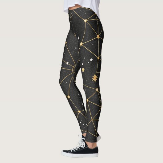 Celestial Constellation Star Pattern (3) レギンス (左)