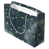 Celestial Constellation Star Pattern (4) ラージペーパーバッグ (裏面アングル)