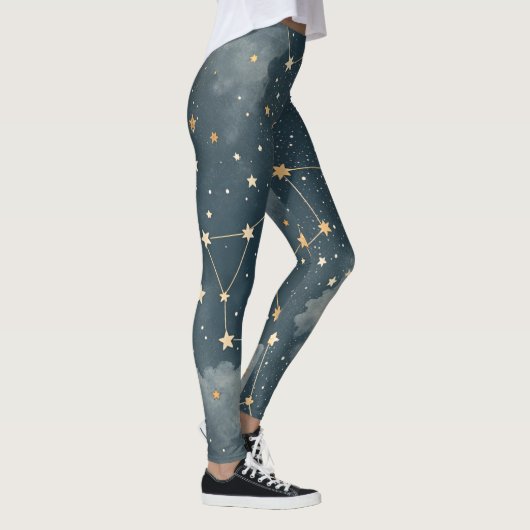Celestial Constellation Star Pattern (4) レギンス (右)