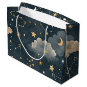 Celestial Constellation Star Pattern (5) ラージペーパーバッグ (裏面アングル)