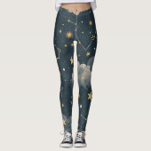 Celestial Constellation Star Pattern (5) レギンス (正面)