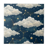 Celestial Constellation Star Pattern (6) タイル (正面)