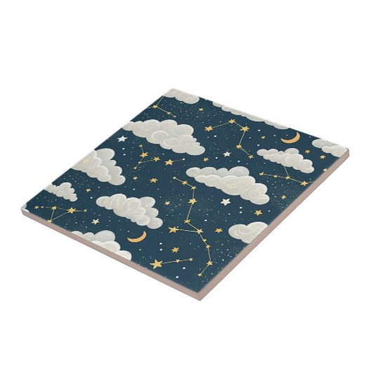 Celestial Constellation Star Pattern (8) タイル (側面)