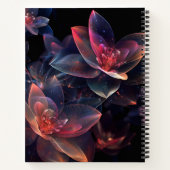 Celestial Cosmic Lotus Bloom ノートブック (裏面)