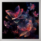 Celestial Cosmic Lotus Bloom ポスター (正面)