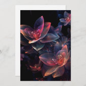 Celestial Cosmic Lotus Bloom 案内状 (正面/裏面)