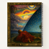 Celestial Cosmos Derived From Flammarion Engraving ノートブック (裏面)