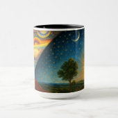 Celestial Cosmos Derived From Flammarion Engraving マグカップ (中央)