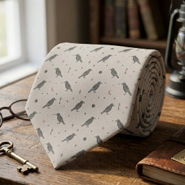 Celestial Crow Dark Academia ネクタイ