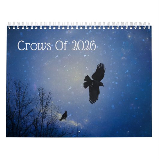 Celestial Crows 2026 Calendar カレンダー (カバー)