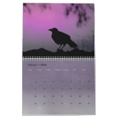 Celestial Crows 2026 Calendar カレンダー (1月 2026)