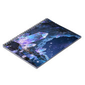 Celestial Crystal Cave Spiral Notebook ノートブック (左側)