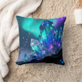 Celestial Crystal Throw Pillow クッション (ブランケット)
