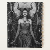 Celestial Dark Angel Art Print | Occult Goddess Il プランナー手帳 (裏面)
