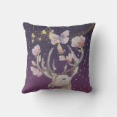 Celestial Deer Boganhues Print クッション (裏面)