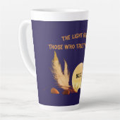 Celestial Devotion 17oz Blue Latte Mug カフェラテマグ (左アングル)