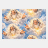 Celestial divine welcome wrapping paper ラッピングペーパーシート (正面)