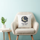 Celestial Dream – Moon & Stars Throw Pillow クッション (椅子)