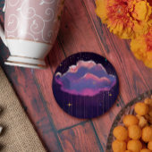 Celestial Dreamy Cloud ラウンドペーパーコースター