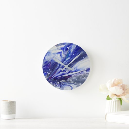 Celestial Drift ラウンド壁時計 (ホーム)