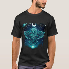 Celestial Eagle – Stellar Freedom Wildlife Galaxy  Tシャツ