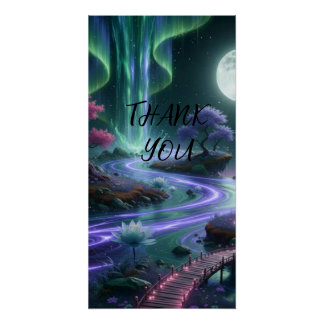 Celestial Echoes - Velvet Rose ポスター