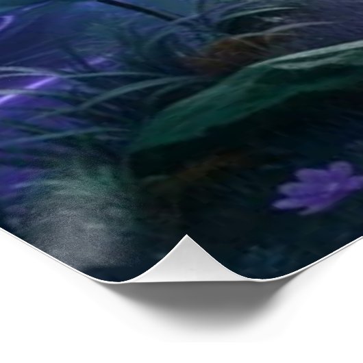 Celestial Echoes - Velvet Rose  ポスター (コーナー)