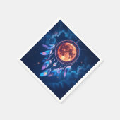 Celestial Eclipse Dreamcatcher スタンダードカクテルナプキン (角)