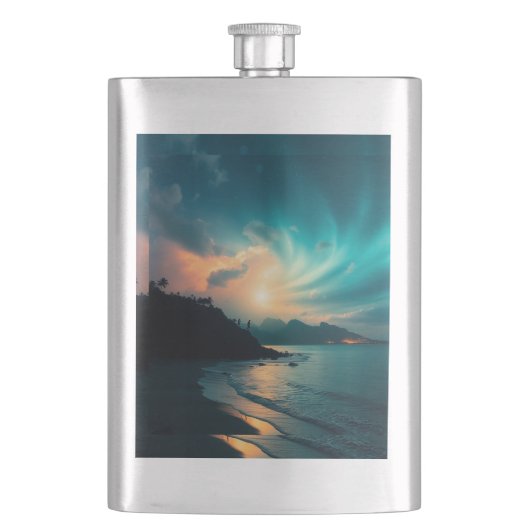  “Celestial Escape” Flask フラスク (正面)