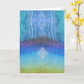 Celestial, Ethereal, Rainbow Light Meditation カード (黄色い花)