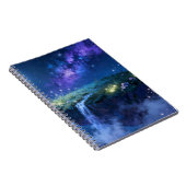 Celestial Falls Spiral Notebook ノートブック (右側)