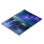 Celestial Falls Spiral Notebook ノートブック (左側)
